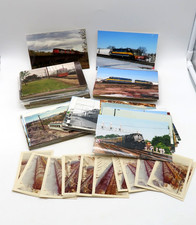 VTG lot of 300 plus Railroad Train Color Photos from 1960's-2000s multi sizes picture