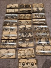 Lot Of 25 Stereo Travel Co. Stereoviews European Cities Tine Italy Etc picture