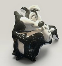 Vtg 1996 Pepe Le Pew & Penelope Kiss Cookie Jar  Loony Toons Warner Brothers VGC picture
