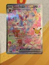 Pokemon 30th Celebration Sylveon EX 153/128 SIR NM picture