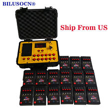 Free ship 60 cues 500M distance program fireworks firing system wireless control picture