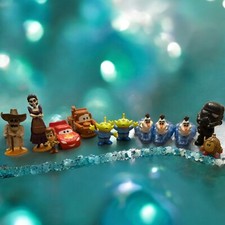 Disney Toy Story Star Wars Figurines Movie Lot Variety 12 Frozen Cars Moana Coco picture
