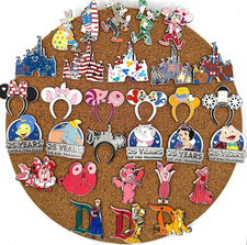 Hidden Mickey Disney Pins 2025 Disneyland Wave A - You Pick✨ picture