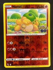 NUMEL 013/078 COMMON POKEMON GO POKEMON REVERSE HOLO NM picture