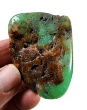 Chrysoprase Polished Stone Australia 34.4 grams picture