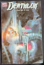 Deathlok #2 (MINI-SERIES) MARVEL Comics 1990. VF- picture