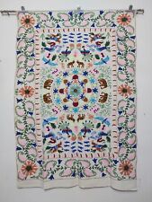 Handmade Cotton  Embroidery Queen Quilt picture