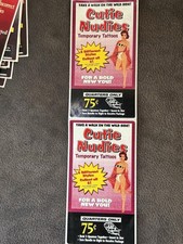 Vintage “ Cutie Nudies “ Condom Label Displays Collectible Item picture