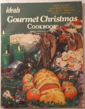 VINTAGE IDEALS GOURMET CHRISTMAS COOKBOOK 1978 RECIPE Gift Book Arbit Turner 64p picture