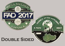 Mega Sweden FAD 2017 Uppsala Compass Geocaching Challenge Coin  J#18 picture