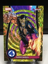 2026 Topps Finest Negative Zone Super-Skrull Negative Zone gold Kaleidoscope/50 picture