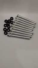 (Set OF 30 PCS) 10x 10mm grommets / 10 X small Funnel bowls / 10x AL Stems 3.5