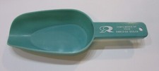 Old 1950s Turquoise Plastic Rawleigh Dealer Vintage 6.5