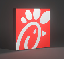 CHICK-FIL-A LED SIGN LIGHT BOX LARGE 12.2