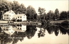 BARNARD VERMONT VT Colonial Home EASTERN ILLUSTRATING RPPC picture