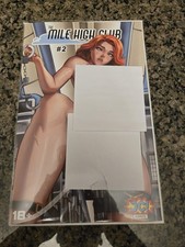 JC Comics DAMAGED  EXTRA NAUGHTY The Mile High Club #2 Kickstarter Variant picture