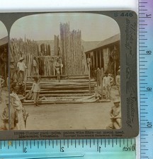 Timber Yard Maraoaibo Venezuela Underwood Stereoview picture
