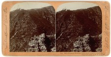 LOS ANGELES STEREOVIEW - Mt Lowe - Echo Mountain Hotel - Intl View Co c1898 picture