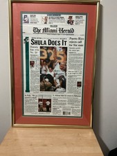 Miami Dolphins Historic Feature Win, November 1993 Coach, Don Shula 325 Wins ￼￼ picture
