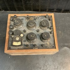 Vintage Leeds & Northrup Wheatstone Bridge In Wood Box  picture
