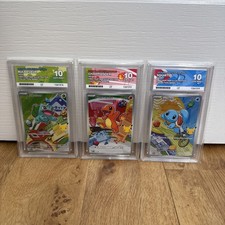 Pokemon First Partners Kanto Starters ACE 10 Sequential Set Gen 1 (Set 1) picture