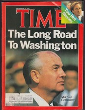 TIME Mikhail Gorbachev Haiti Afghanistan Wall Street Broadcast News 12/14 1987 picture