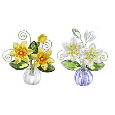 Ganz Gifts Crystal Expressions  Lily Posy Pot Select Clear or Yellow picture