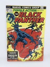 Jungle Action #8 1974 Marvel Black Panther Origin 1st Malice Bronze Age picture