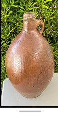 Antique Bellarmine Jug Salt-Glazed Stoneware German 4 Gallon Wine Bottle picture