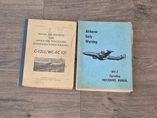 Rare Original C-121 & WV-2 Flight Operating Procedures Instructions Manuals picture