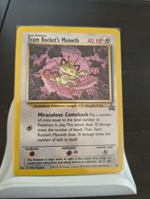 Pokémon - Team Rocket's Meowth (18) - Promo Card - Ungraded/LP picture