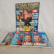 TV Guide & Star Trek The Magazine Star Trek Lot of 5 Issues picture