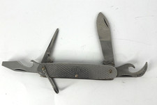 Vintage 1981 CAMILLUS US Military Pocket Knife MIL-K-818D 1760 GI Demo Multi Too picture