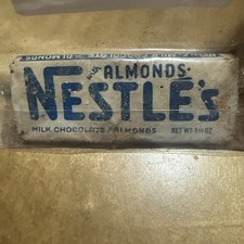 Vintage 1950’s-60’s Nestle’s Milk Chocolate with almonds Wrapper USA  picture