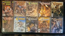 Lot of 10 Conan Saga Marvel Comics #70 - #79 Conan The Barbarian LOOK picture