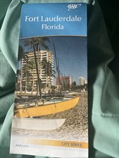 Fort Lauderdale Florida 2011 Travel Road Map AAA picture