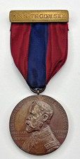 Sampson West Indies Naval Medal U.S.S. TECUMEH Un-named Santiago July 3rd 1898 picture