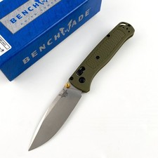 Benchmade 535 Bugout Green Grivory Handle CPM-S30V Blade Folding Knife picture