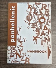 VINTAGE 1959-1960 Auburn Sorority Panhellenic Handbook Crazy Coed Rules picture