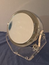Vintage Retro Chrome Lucite 7