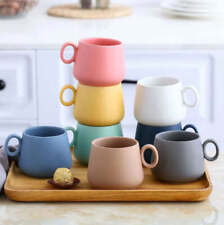 Cute Aesthetic  Solid Color Ceramic Teacup/ Coffee Cup/ Mug picture