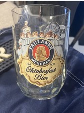 Paulaner München Oktoberfest Bier Stein Glass 0.5 Litre picture