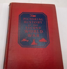 1944 Pictorial History Second World War Vol 1 WWII Wm H Wise Photo Hardcover picture