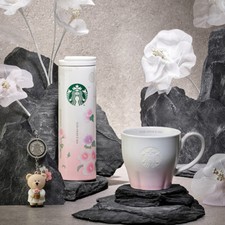 STARBUCKS KOREA 2024 March 1st MD Rose Of Sharon Troy Tumbler Mug Limited picture