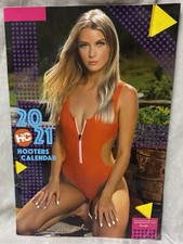 Vintage Hooters Girl Swimsuit Pics 2021 Calendar Book picture