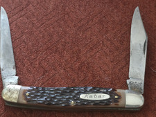 Vintage Kabar 1063 Folding 2 Blade Pocket Knife USA picture