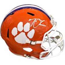 Trevor Lawrence Autographed Clemson Tigers (Speed) Deluxe Full-Size Replica Helm picture