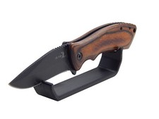 Single Knife Display Stand Rack Holder For Medium To Large Knives Holds 1 Blade picture