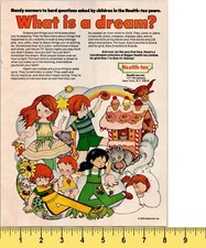 Health-tex Magazine Ad Vintage Original Print 1978 Children's Clothing 8.5x11 picture