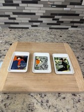 Vintage Toulouse Lautrec Porcelaines Florence Limoges France Trinket Dish Set 3 picture